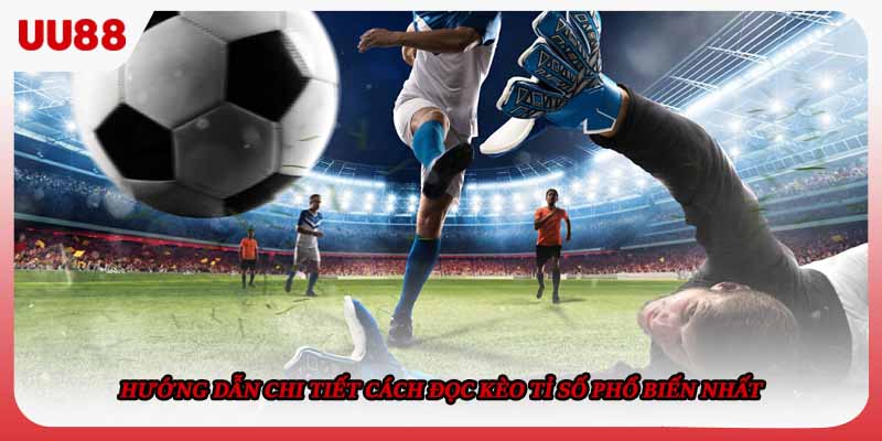 Hướng dẫn chi tiết cách đọc kèo tỉ số phổ biến nhất